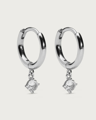 Petite Sparkling Hoops earrings